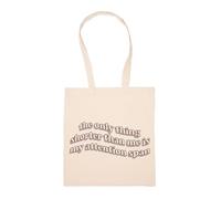 GUNMANTOR La Única Cosa Más Baja Que Yo Bolsa De Compras Beige Durable Reutilizable Eco Friendly Reusable Shopping Bag