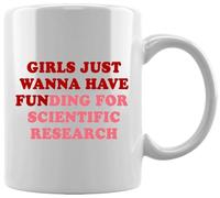 GUNMANTOR Las Chicas Solo Quieren Tener Financiación Taza Blanca De Cerámica Hogar De Oficina De La Taza Del Agua Té Café
