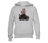 GUNMANTOR Nosotros Lo Hicimos Sudadera Gris para Hombre Mujer Unisex Manga Larga Cuello Redondo