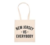 GUNMANTOR Nueva Jersey Contra Todos Jon Bon Jovi Bolsa De Compras Beige Durable Reutilizable Eco Friendly Reusable Shopping Bag