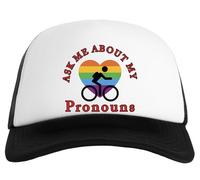 GUNMANTOR Pregúntame sobre Mis Pronombres Gorra Clásica De Béisbol para Hombre y Mujer Unisex