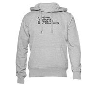 GUNMANTOR Si Crees Que Soy Genial Sudadera Gris para Hombre Mujer Unisex Manga Larga Cuello Redondo