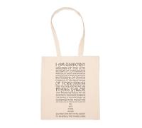 GUNMANTOR Usidore Bolsa De Compras Beige Durable Reutilizable Eco Friendly Reusable Shopping Bag