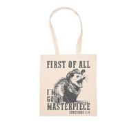 GUNMANTOR Zarigüeya Primero Que Todo Soy De Dios Bolsa De Compras Beige Durable Reutilizable Eco Friendly Reusable Shopping Bag