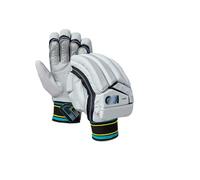 Gunn & Moore GM - Guantes de bateo de críquet | Aion | Diseño Ligero en el Dorso de la Mano | Palma de Piel de Becerro | Diestros Adultos | 1 par | Aproximadamente 480 g por par