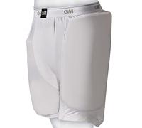 Gunn & Moore Pantalones Cortos Protectores 909, Hombre, Blanco, Adult Medium / 33-34" Waist