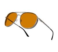 GUNNAR Fallout Brotherhood of Steel Gafas de juego bloqueando la luz azul para aliviar los ojos secos, gris, Talla única