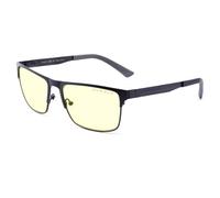 Gunnar Gafas para Videojuegos y Ordenador | Pendleton, Color de Montura: Slate, Tente de Lentes: Ámbar (Bloques 65% de Luz Azul y 100% de UV) | con filtro de Luz Azul | Lente Patentada