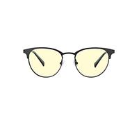 Gunnar Gafas juegos y computadora | Apex, Color de Montura: Onyx Navy, Tente de Lentes: Ámbar (Bloques 65% de Luz Azul y 100% de UV)| Gafas de bloqueo de luz azul | Lente patentada