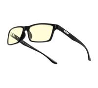 Gunnar Gafas para Videojuegos y Ordenador | Vertex- Fuerza de Lectura +1.5, Color de Montura: Onyx, Tente de Lentes: Ámbar (Bloques 65% de Luz Azul y 100% de UV) | Lente Patentada