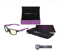 Gunnar Optiks Gafas para ordenador Enigma – Black Panther, Lente Ámbar (65% luz azul, 100% UV)