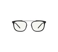 Gunnar Gafas para Gaming y Computadora - Pismo, Strata Collection - Color del Marco: Onyx-Silver, Tinte de Lente: Clear (Bloquea el 35% de Luz Azul y el 100% de Luz UV)-Gafas Bloqueadoras de Luz Azul