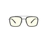 Gunnar Gafas para juegos y computadora | Edición Stark Industries | Marco de acero inoxidable, tinte de la lente: transparente (bloquea el 35% de la luz azul y el 100% de la luz UV) | Lente patentada