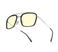 Gunnar Gafas para juegos Stark Industries – lente ámbar 65% luz azul, 100% UV, reduce la fatiga
