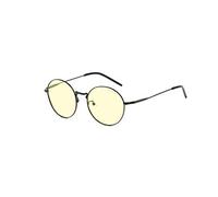 Gunnar Gafas para Videojuegos y Ordenador | Ellipse, Color de Montura: Onyx, Tente de Lentes: Ámbar (Bloques 65% de Luz Azul y 100% de UV) | con filtro de Luz Azul | Lente Patentada