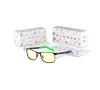 Gunnar Gafas para Videojuegos y Ordenador|Holiday Bundle 2021 con estuche duro|Modelo: Razer FPS, Tente de Lentes: Ámbar (Bloques 65% de Luz Azul y 100% de UV) | Lente Patentada