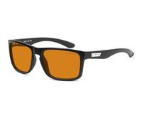 Gunnar Gafas para Videojuegos y Ordenador | Intercept, Color de Montura: Onyx, Tente de Lentes: Ámbar MAX (Bloques 98% de Luz Azul y 100% de UV)| con filtro de Luz Azul | Lente Patentada