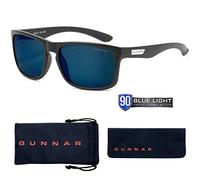Gunnar Gafas para Videojuegos y Ordenador | Intercept, Color de Montura: Onyx, Tente de Lentes: Sun (Bloques 90% de Luz Azul y 100% de UV) | con filtro de Luz Azul | Lente Patentada