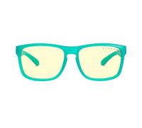 Gunnar Gafas para Videojuegos y Ordenador | Intercept, Color de Montura: Pop Emerald, Tente de Lentes: Ámbar (Bloques 65% de Luz Azul y 100% de UV) | con filtro de Luz Azul | Lente Patentada