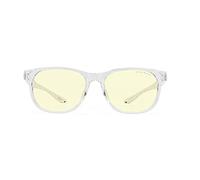 Gunnar Gafas para Videojuegos y Ordenador | Rush Kids, Color de Montura: Crystal, Tente de Lentes: Ámbar (Bloques 65% de Luz Azul y 100% de UV) | con filtro de Luz Azul | Lente Patentada