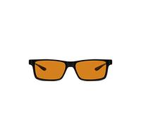 Gunnar Gafas para Videojuegos y Ordenador| Vertex, Color de Montura: Onyx, Tente de Lentes: Ámbar MAX (Bloques 98% de Luz Azul y 100% de UV)| con filtro de Luz Azul | Lente Patentada