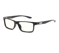 Gunnar Gafas para Videojuegos y Ordenador | Vertex- Fuerza de Lectura +1.0, Color de Montura: Onyx, Tente de Lentes: transparente (Bloques 35% de Luz Azul y 100% de UV)| Lente Patentada