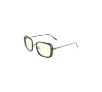 Gunnar Gafas videouegos y ordenadores-Fallout Vault 33-Color del marco: Gunmetal-Olive, Tinte de lente: Clear (bloquea el 65% de la luz azul y el 100% de la luz UV)-Gafas bloqueadoras de luz azul