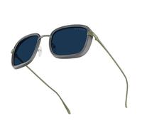Gunnar Gafas videouegos y ordenadores-Fallout Vault 33-Color del marco: Gunmetal-Olive, Tinte de lente: Sun (bloquea el 65% de la luz azul y el 100% de la luz UV)-Gafas bloqueadoras de luz azul