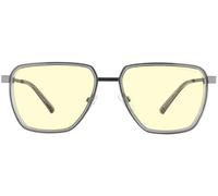 Gunnar Optiks × Clix - Gafas para juegos - Lente ámbar, marco de acero de polímero híbrido, protección contra luz azul y UV, revestimiento G-Shield Plus, funda y paño de microfibra, garantía de 12