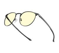 Gunnar - Gafas premium para juegos y computadora - Bloquean el 65% de la luz azul - Mateo, ónix, tinte ámbar, ónix, adulto