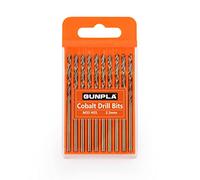 Gunpla 10 Piezas Juego de M35 HSS Brocas de Cobalto 2.5mm para Metal, Acero Inoxidable, Madera, Plástico y Hierro, Accesorios para Taladro Atornillador