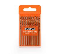 Gunpla 10 Piezas Juego de M35 HSS Brocas de Cobalto 2mm para Metal, Acero Inoxidable, Madera, Plástico y Hierro, Accesorios para Taladro Atornillador