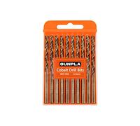 Gunpla 10 Piezas Juego de M35 HSS Brocas de Cobalto 6.5mm para Metal, Acero Inoxidable, Madera, Plástico y Hierro, Accesorios para Taladro Atornillador