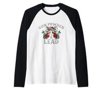 Gunpowder & Lead - Gunpowder Day Shooting Art Camiseta Manga Raglan