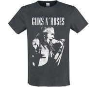 Guns N' Roses Amplified Collection - Axl Live Profile Hombre Camiseta Gris Marengo XL