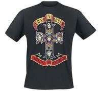 Guns N' Roses Appetite For Destruction - Cover Hombre Camiseta Negro M 100% algodón Regular