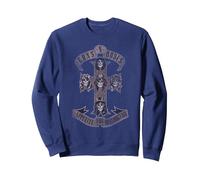 Guns 'n' Roses Appetite for Destruction Rock Music Band Sudadera, Unisex para Adultos, Azul Marino, M
