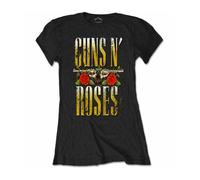 GUNS N' ROSES Big Guns Camiseta Licencia Oficial Chica RockOff GNRTS24LB