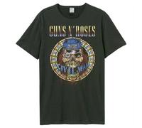 Guns N Roses Civil War Amplified Small Vintage Charcoal T Shirt T-Shirt NUEVO