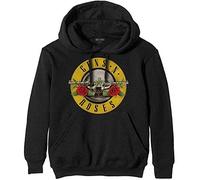Guns N Roses - Felpa # Xl Black Unisex # Classic Logo