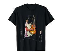 Guns N' Roses Guitarrista Slash Night of 100 Guitars Concierto Camiseta, Hombre, Negro, 5XL