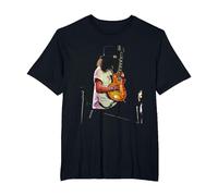 Guns N' Roses Guitarrista Slash Night of 100 Guitars Concierto Camiseta, Hombre Tallas Grandes, Negro, 6X Alto