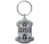 GUNS N ROSES Keyring/ Schlüsselanhänger - Portachiavi in Metallo Appetite