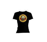 GUNS N' ROSES Logo Clásico Camiseta Licencia Oficial Chica RockOff GNRTS03LB