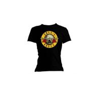 GUNS N' ROSES Logo Clásico Camiseta Licencia Oficial Chica RockOff GNRTS03LB