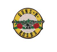 Guns N Roses Revolver - Parche redondo bordado para planchar