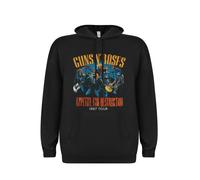 GUNS N' ROSES Sudadera 'Guns n´Roses Appetite for destruction live skulls 1987 Hoodie' negro L EUR