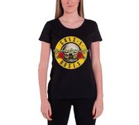 Guns N Roses - T-Shirt # Xl Black Femmina # Classic Bullet Logo