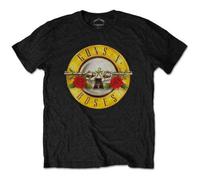 Guns N Roses - T-Shirt # Xs Kids Black # Classic Logo