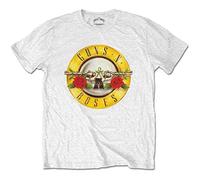 Guns N Roses - T-Shirt # Xxs Kids White # Classic Logo